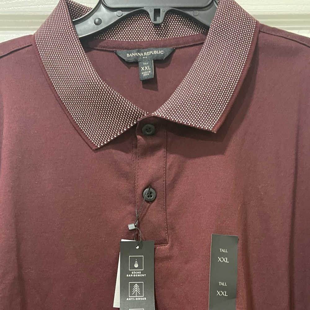 Banana Republic Men's Polo Organic Cotton - Picture 2 of 9
